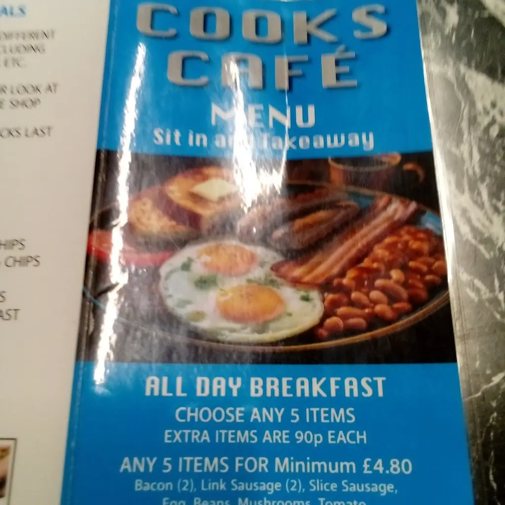 Menu_Cook's Cafe_Buckhaven_image_2