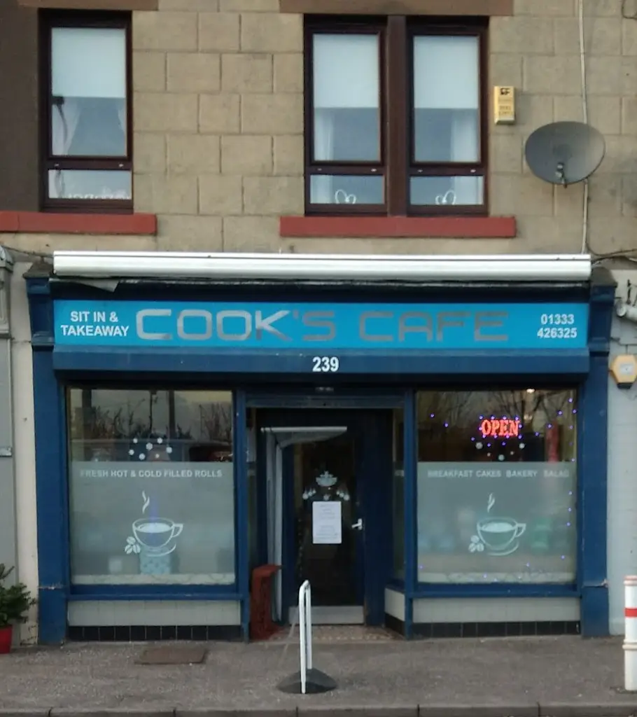 Cook's Cafe restaurant in Buckhaven