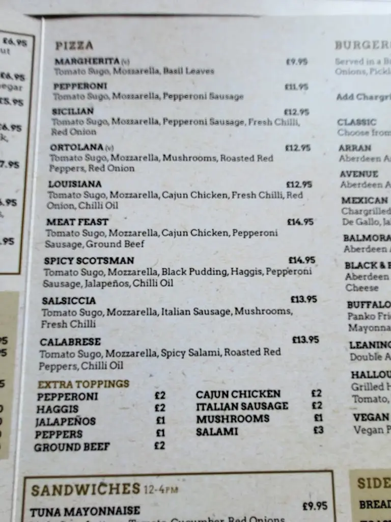 Menu_Mahony's Steak House_Bishopbriggs_immagine_1