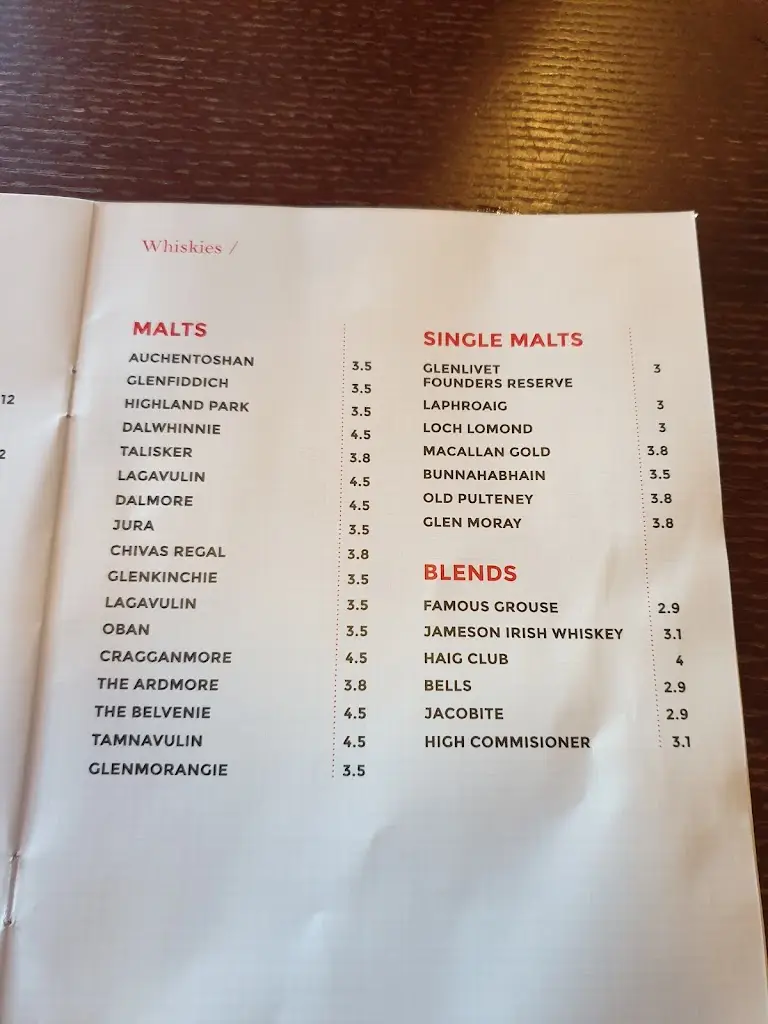 Menu_Mahony's Steak House_Bishopbriggs_immagine_3