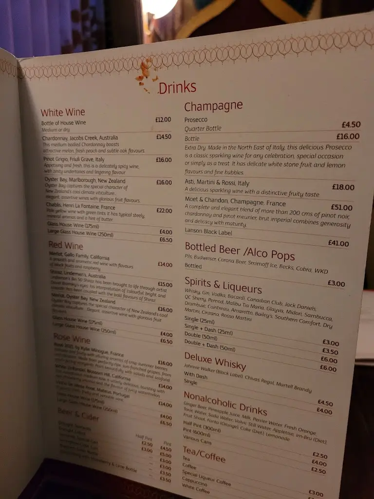 Menu_Delhi Darbar_Bishopbriggs_immagine_1