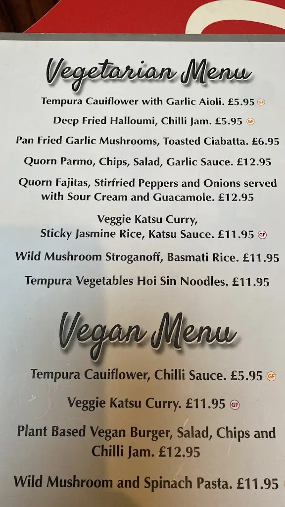 Menu_The Three Horseshoes_Billingham_image_1