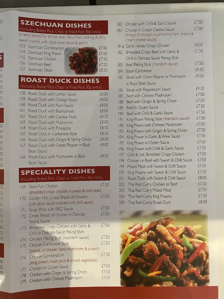 Menü_The New Wok Cuisine_Bishopbriggs_Bild_4