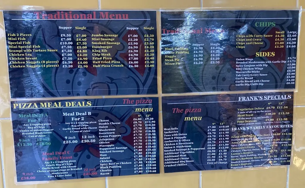 Menu_Franks Fish Chips & Pizza Place_Bishopbriggs_immagine_1