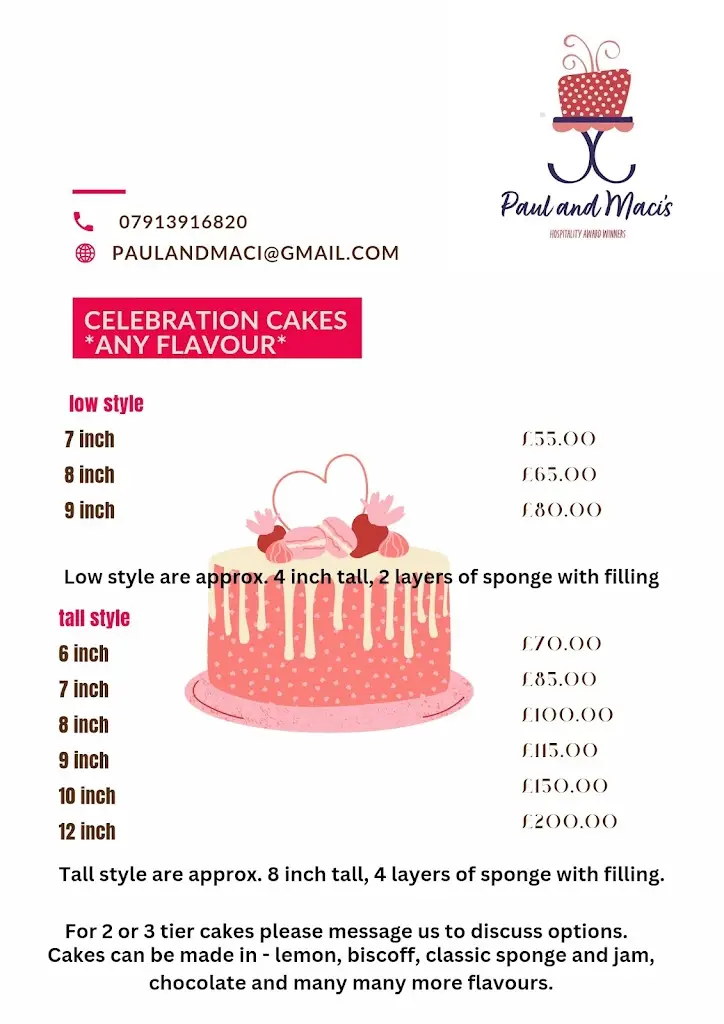 Menu_Paul and Maci's_Bishopbriggs_image_4