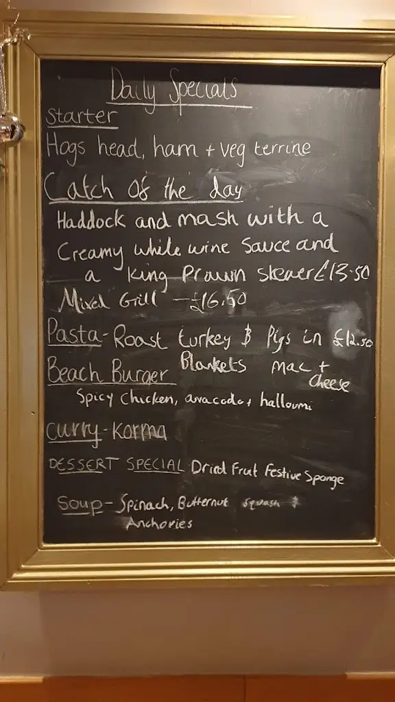 Menu_Burntisland Sands Hotel_Burntisland_image_2