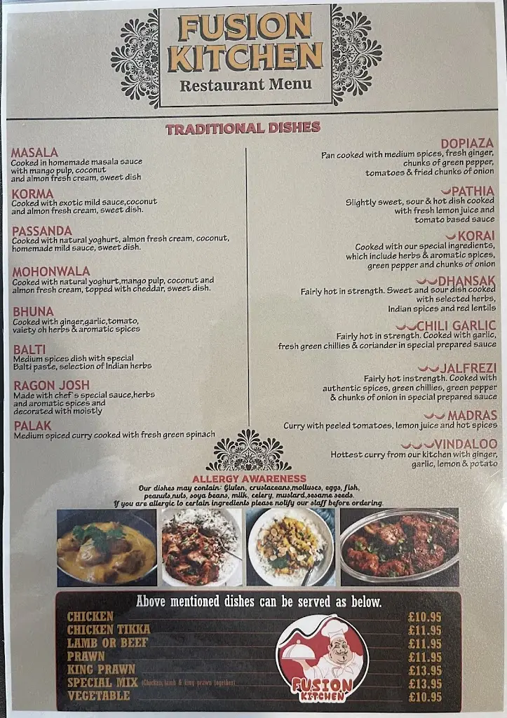 Menu_Fusion Kitchen Burntisland-Authentic Indian Restaurant_Burntisland_image_2