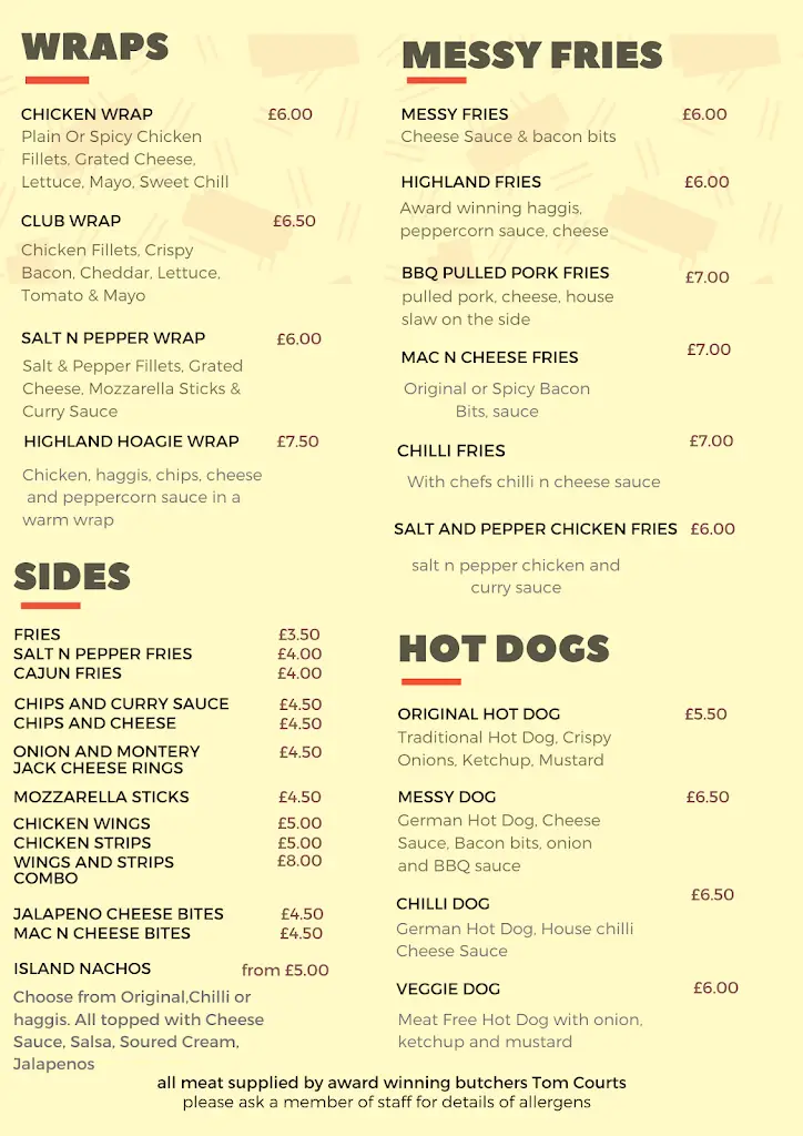 Menu_The Star_Burntisland_image_1