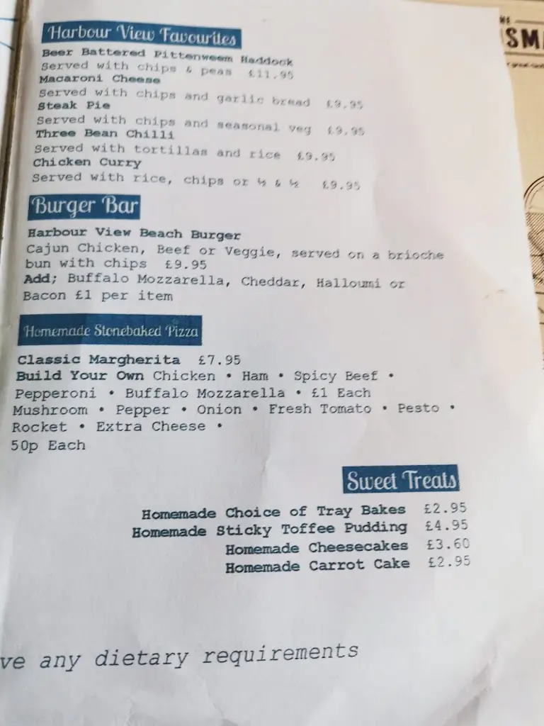 Menu_The Harbour View Kinghorn Ltd_Burntisland_image_2