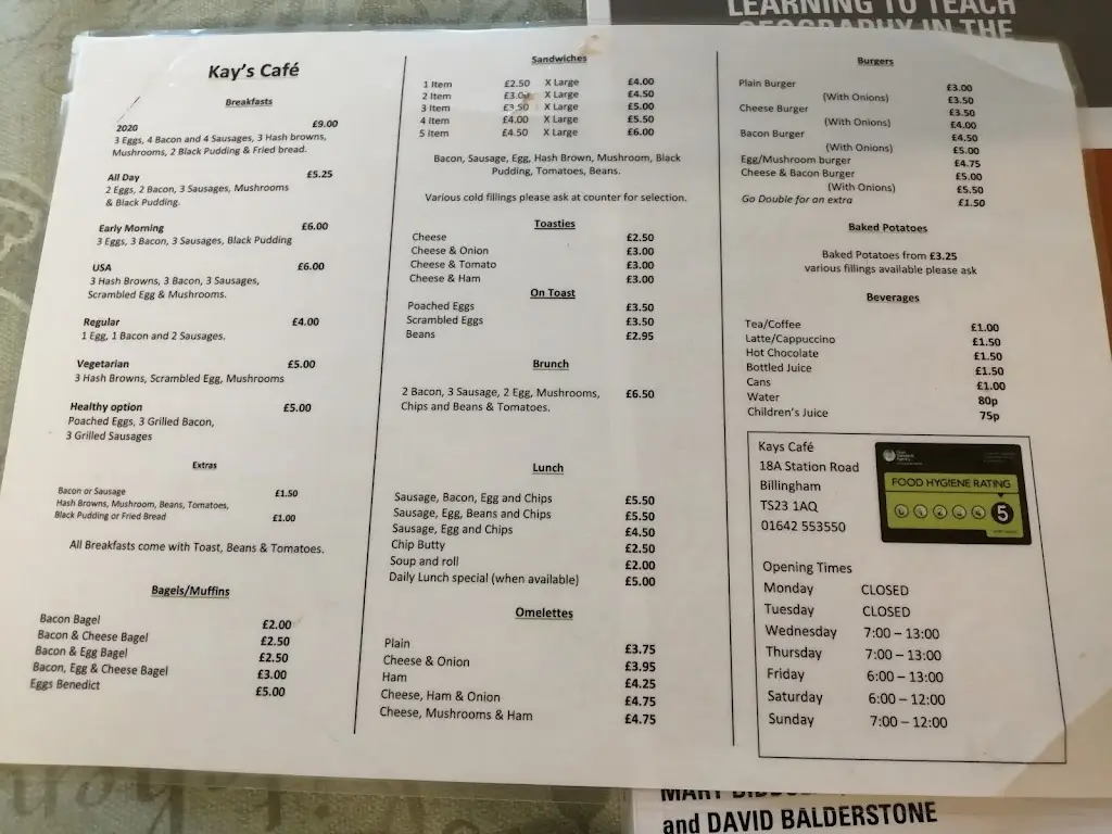 Ray Tsai_Kay's Cafe_Billingham_recensione