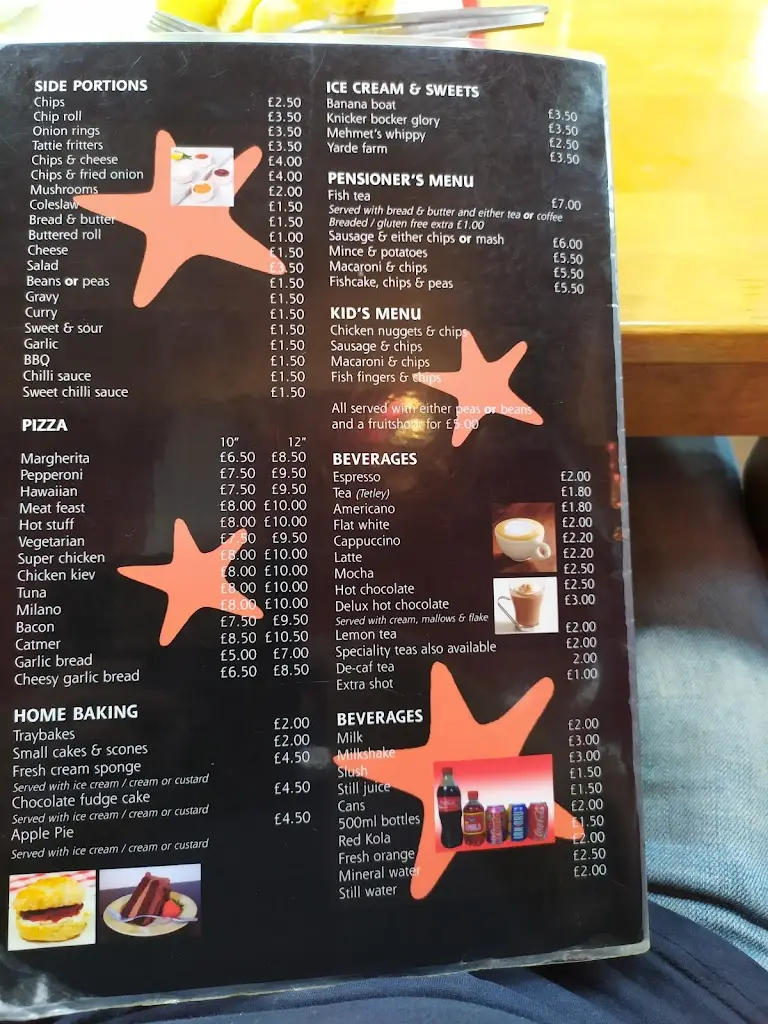 Menu_Starfish Restaurant_Cairnryan_image_2