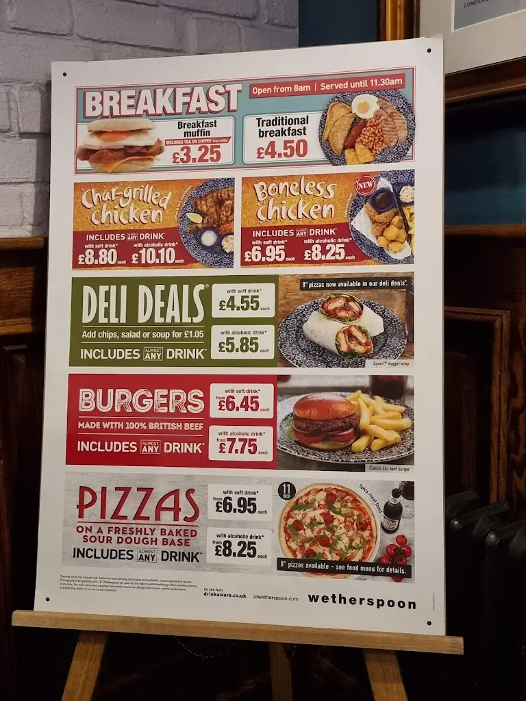 Menu_The Half Moon Inn - JD Wetherspoon_Billingham_image_3