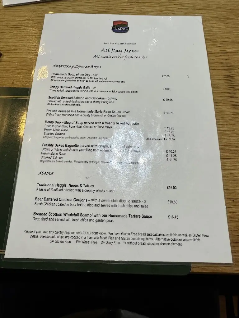 Menu_The Lade Inn_Callander_image_3