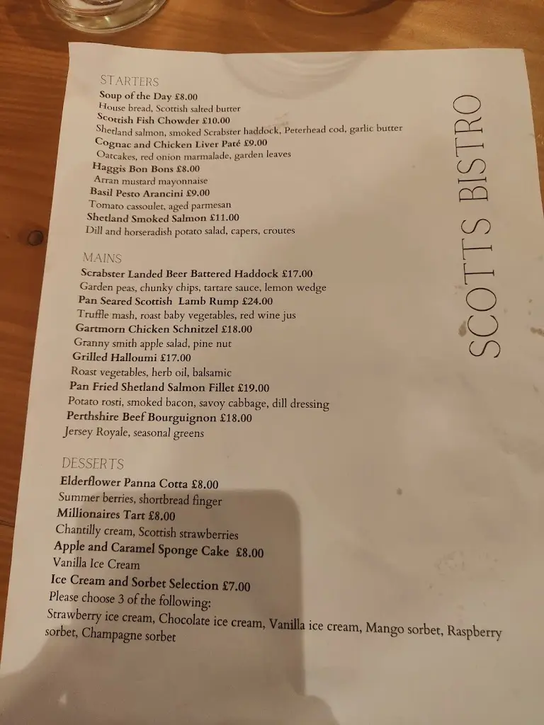 Menu_Scott's Bistro_Callander_image_2