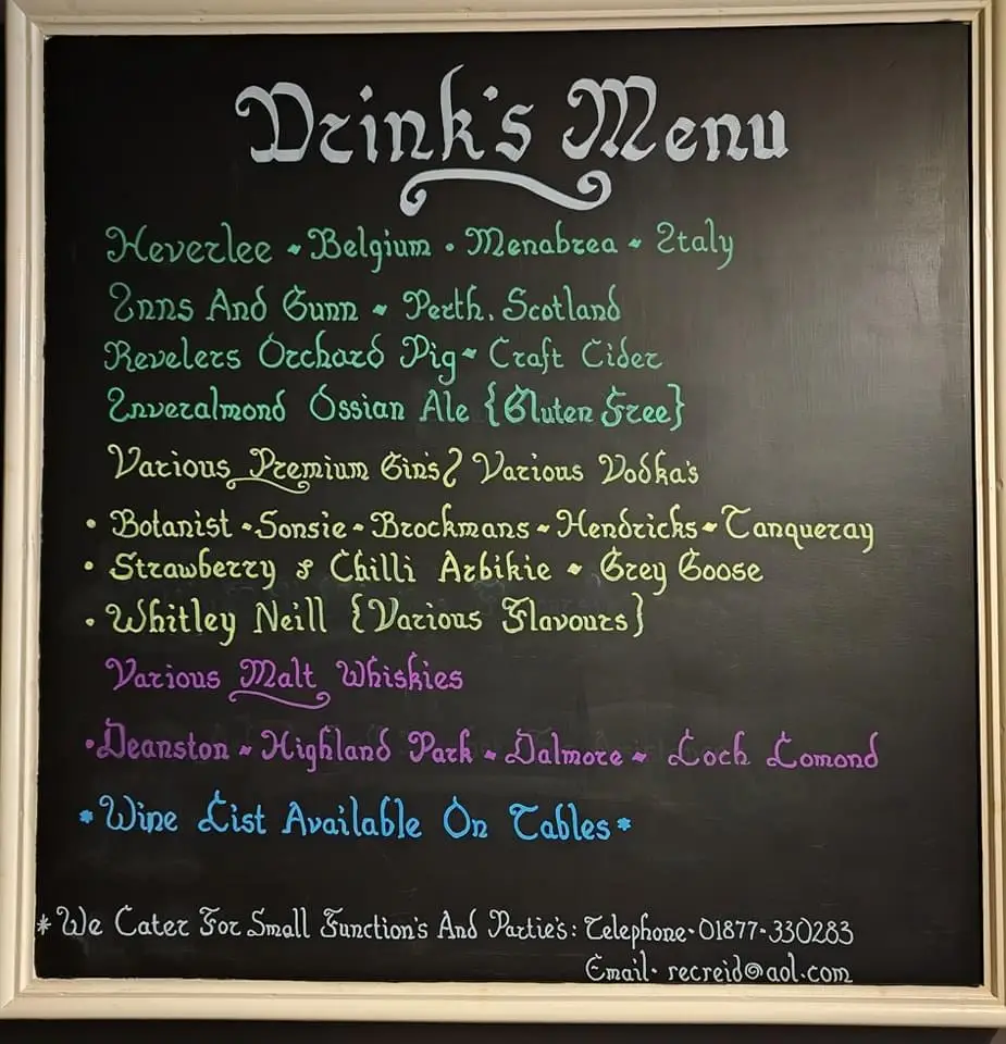 Menu_Greg’s Bistro_Callander_image_1
