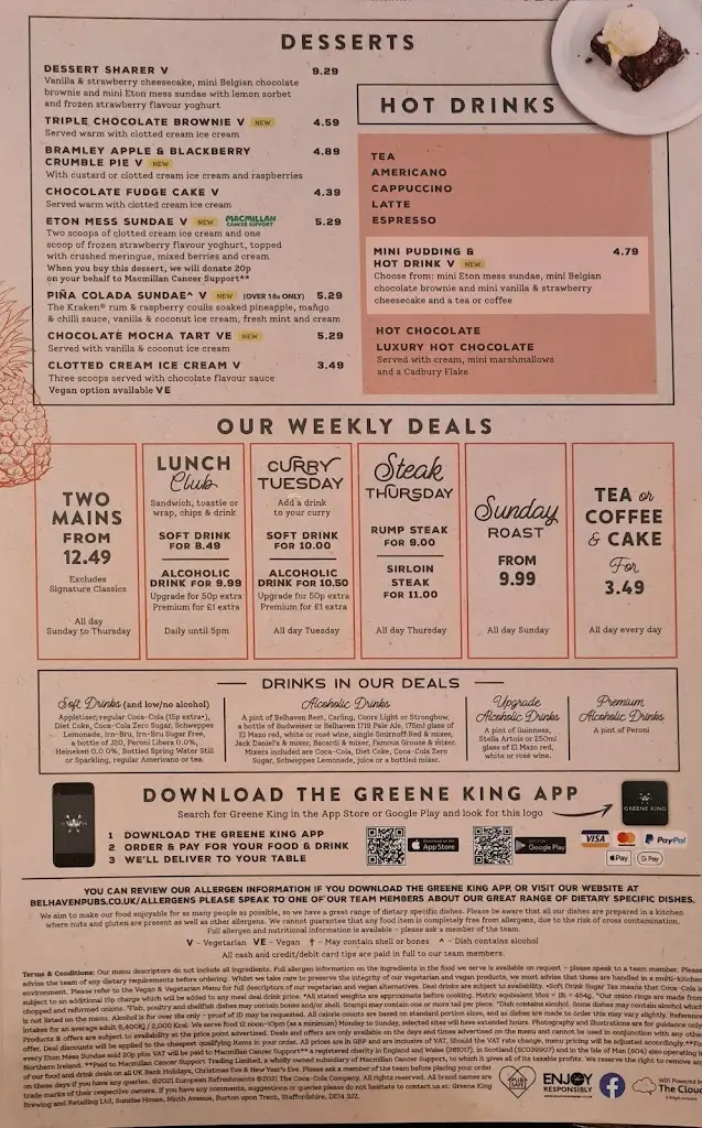 Menu_The Waverley_Callander_immagine_3