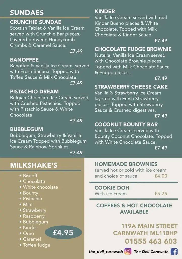 Menu_The Deli Carnwath_Carnwath_image_1