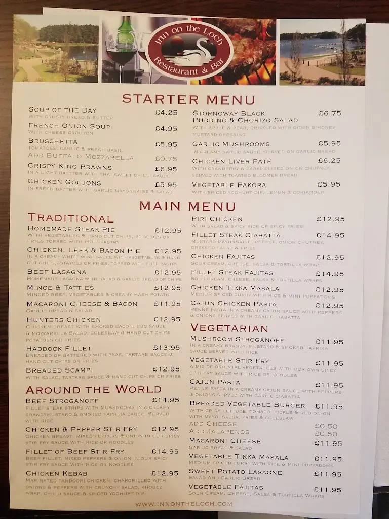 Menu_Inn on the Loch_Carnwath_image_2