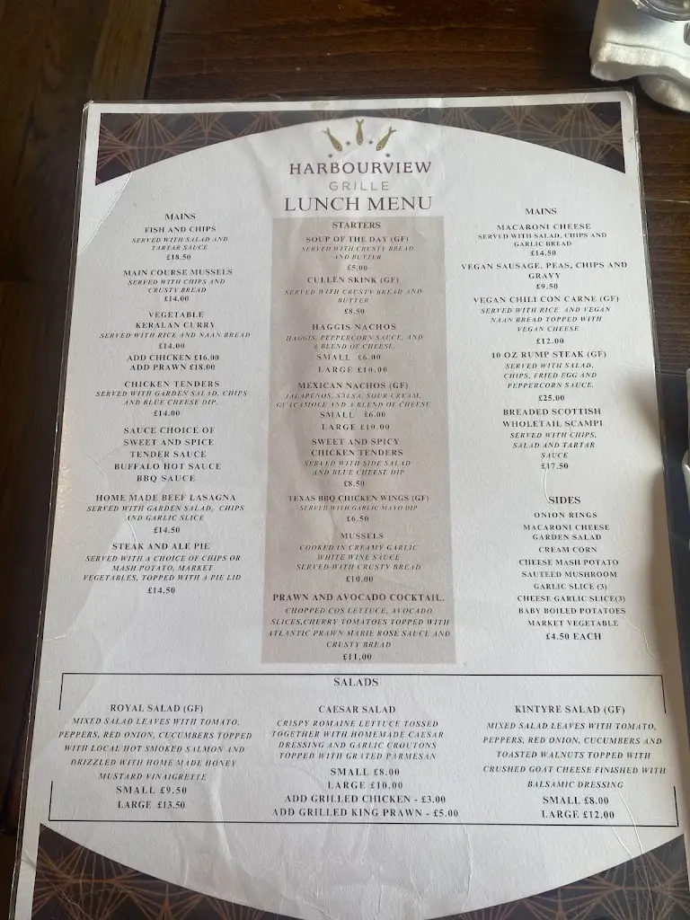 Menu_Harbourview Grille_Campbeltown_image_1