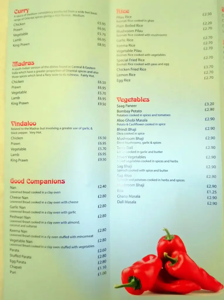 Menu_Bangladesh Tandoori_Campbeltown_image_3