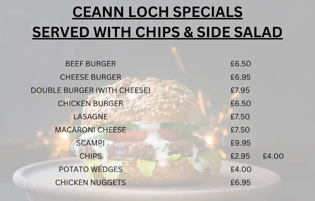 Menu_Ceann Loch Diner_Campbeltown_image_2