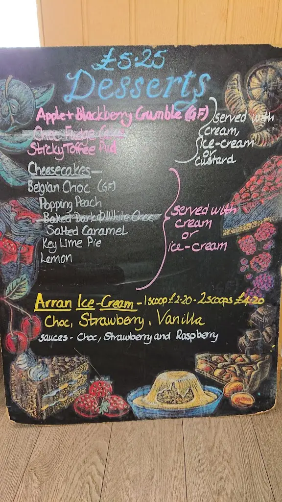 Menu_The Glen Bar & Restaurant_Campbeltown_image_1