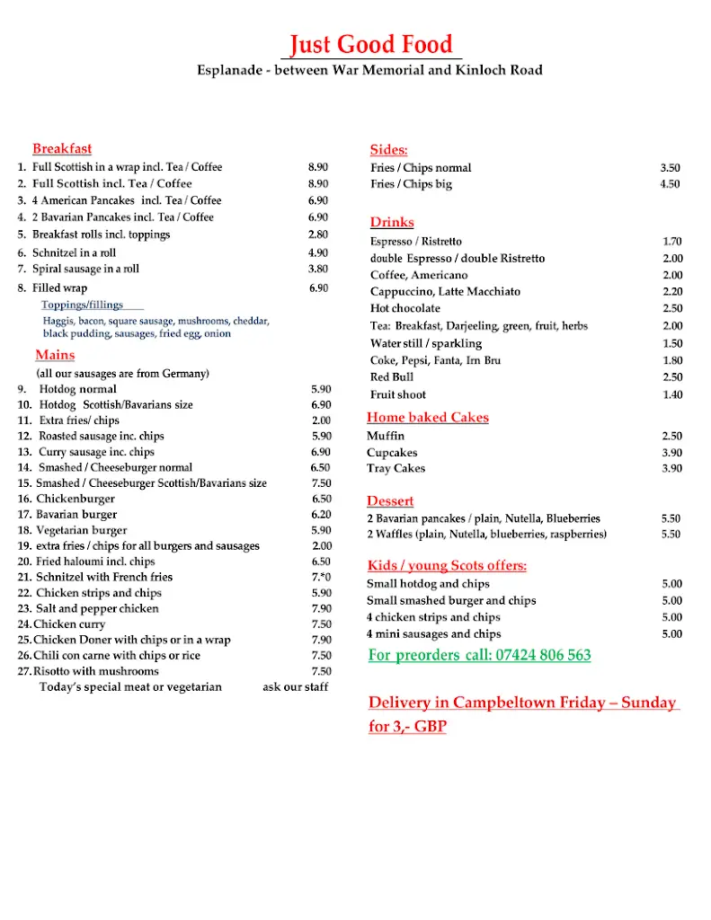 Menu_Just Good Food_Campbeltown_image_1