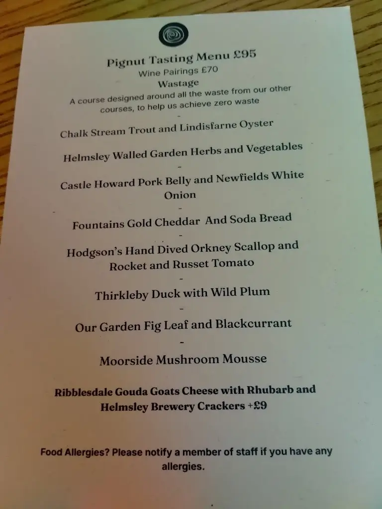 Menu_Pignut & The Hare_Bilsdale_image_1