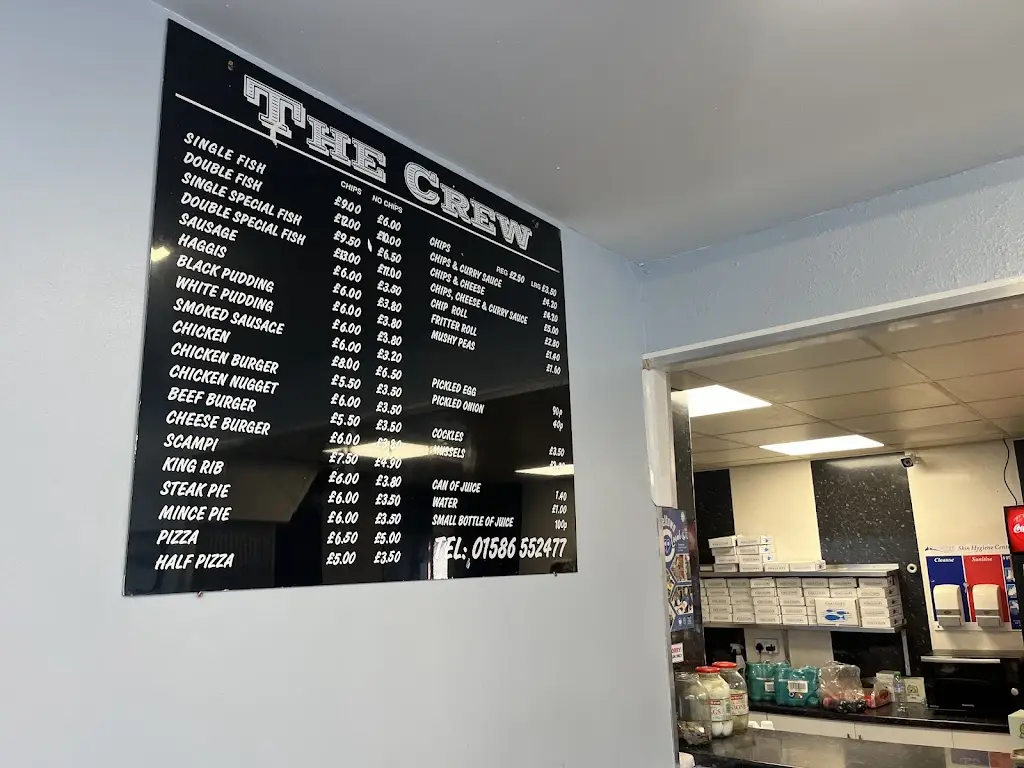 Menu_The Crew Fish & Chips_Campbeltown_image_2