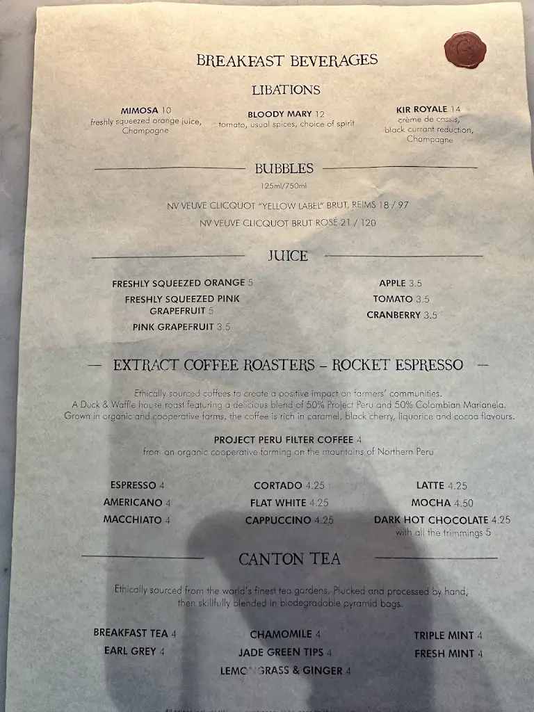 Menu_Duck & Waffle_City of Edinburgh_image_3