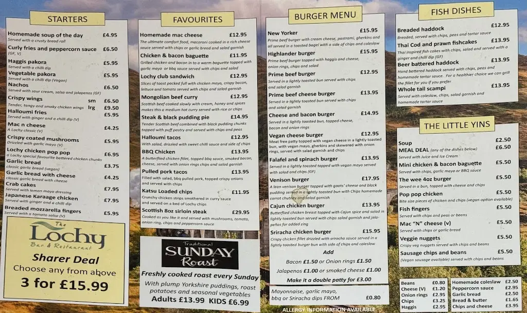 Menu_The Lochy_Caol_image_1