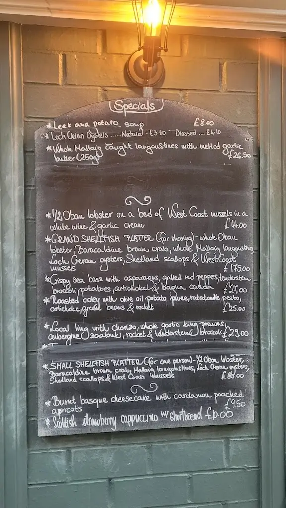 Menu_Crannog at Garrison West_Caol_image_1