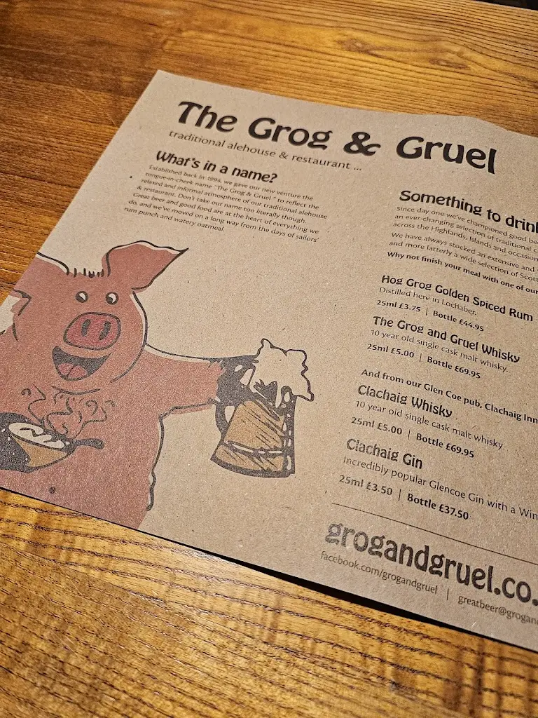 Menu_The Grog & Gruel_Caol_image_3