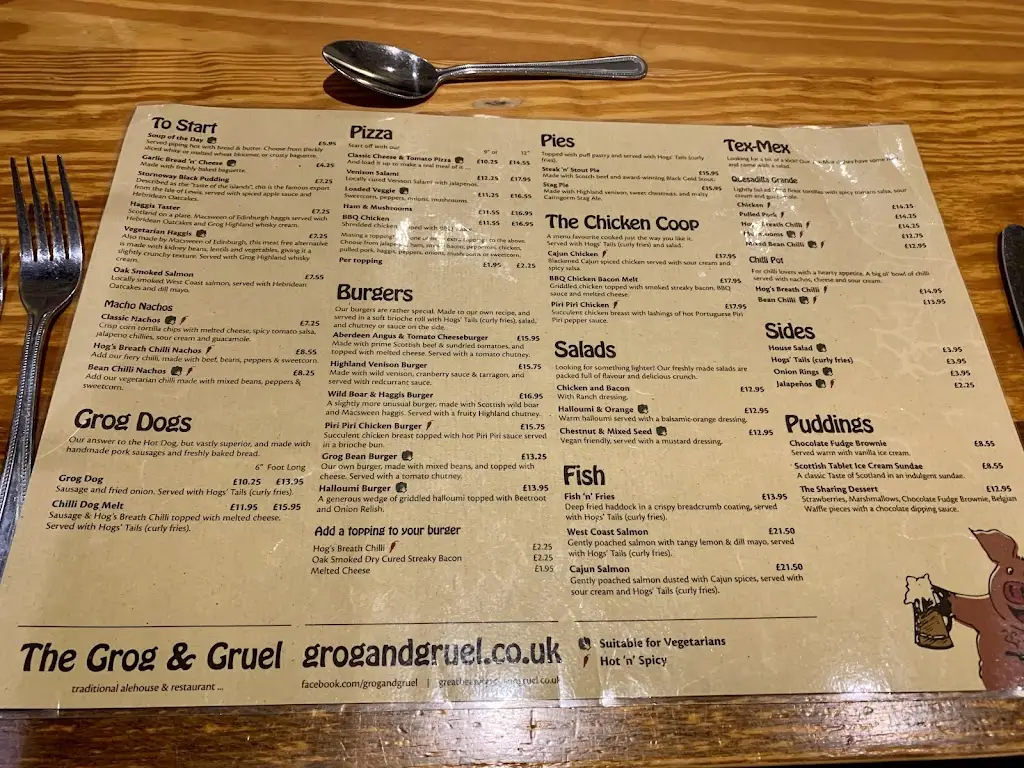 Menu_The Grog & Gruel_Caol_image_4