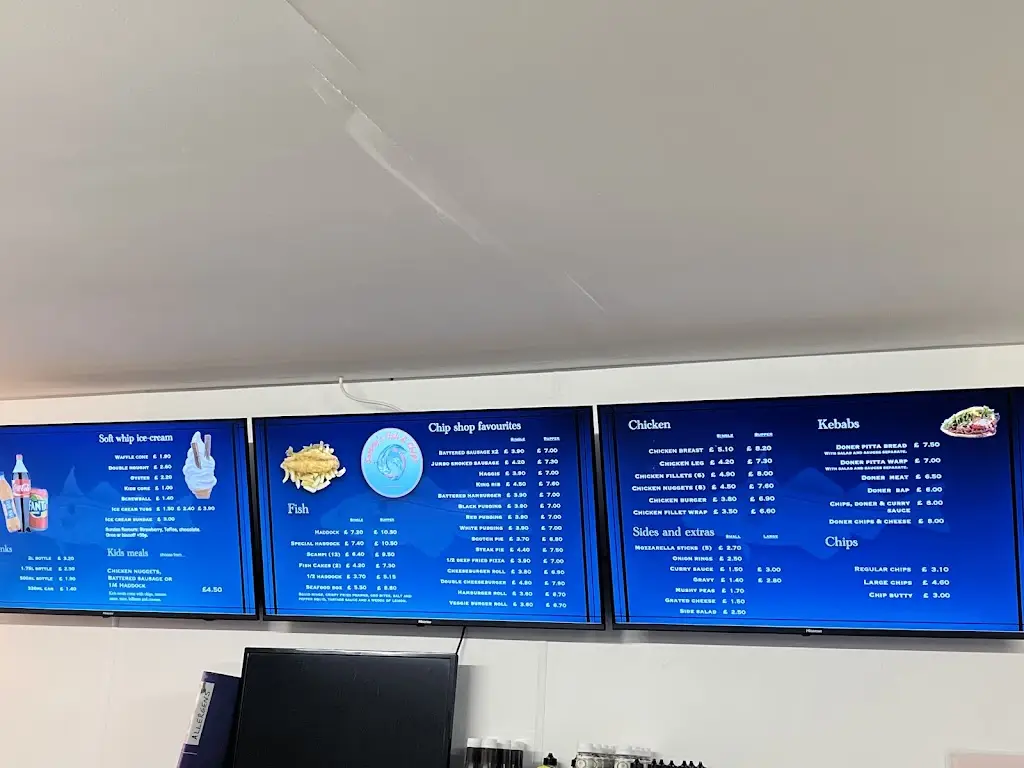 Menu_Sammy's Fish & Chip Shop_Caol_image_1
