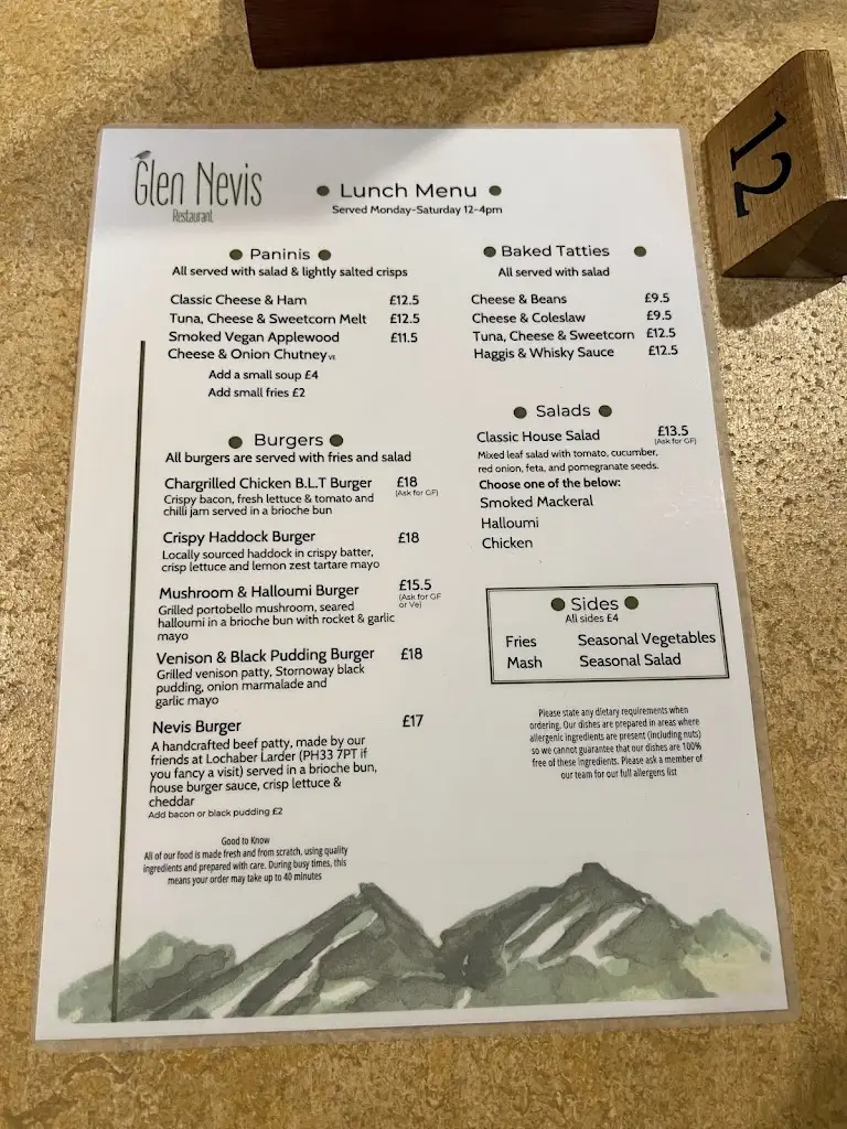 Menu_Glen Nevis Restaurant_Caol_image_1