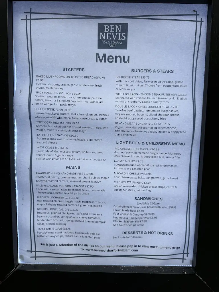 Menu_Ben Nevis Bar_Caol_image_3