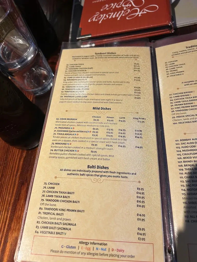 Menu_Spice 4u Helmsley_Bilsdale_imagen_4