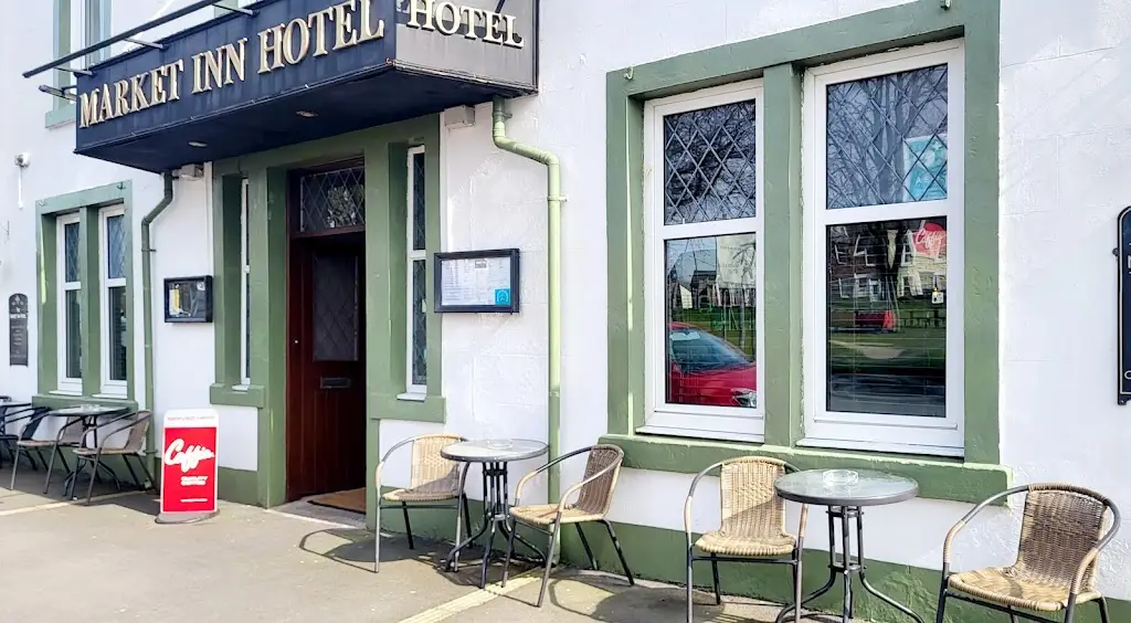 The Market Inn Hotel restaurant in Castle Douglas