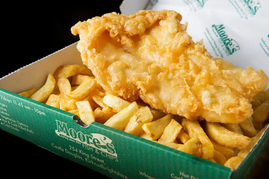 Menu_Moore's Fish & Chip Shop - Castle Douglas_Castle Douglas_image_3