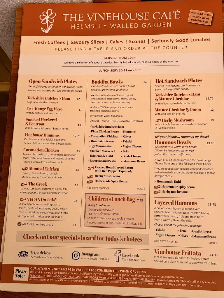 Menu_The Vinehouse Cafe at Helmsley walled Garden_Bilsdale_image_1