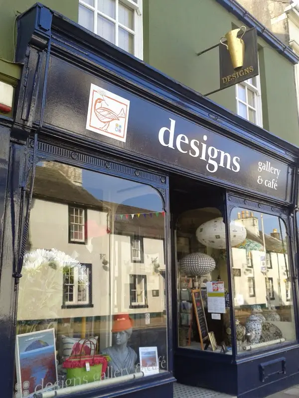 Designs Gallery & Cafe restaurant in Castle Douglas