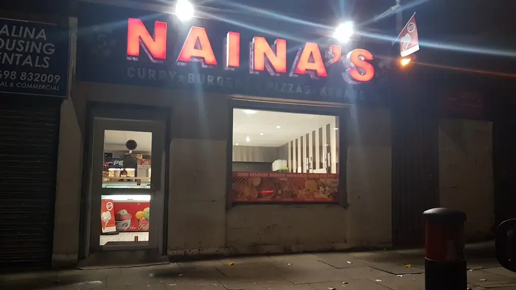 Nainas restaurant in Carfin