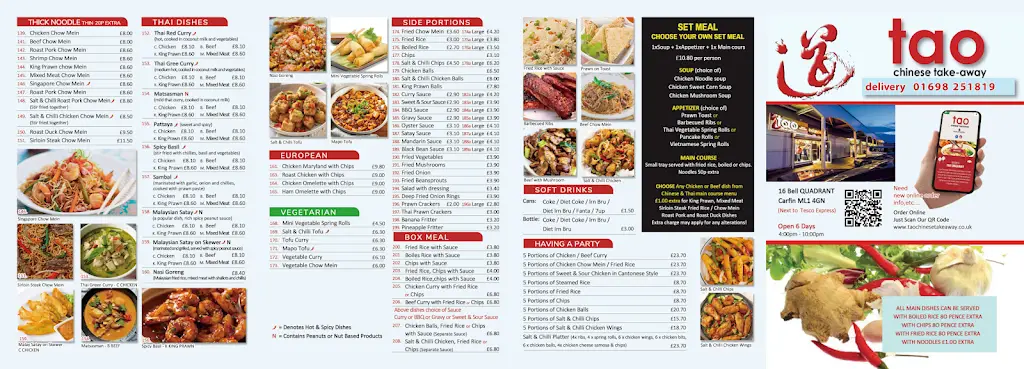 Menu_Tao Chinese takeaway_Carfin_immagine_2