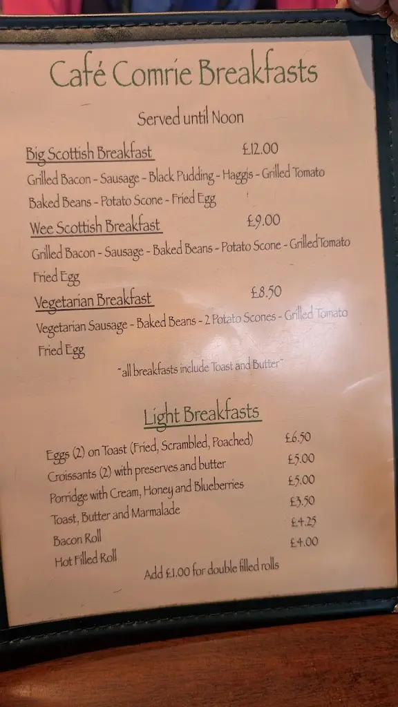Menu_Cafe Comrie_Comrie_image_3