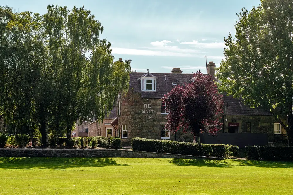The Mash Tun Hotel restaurante en Charlestown of Aberlour