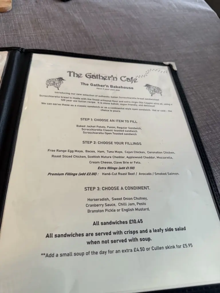 Menu_The Gather’n Café_Charlestown of Aberlour_image_1