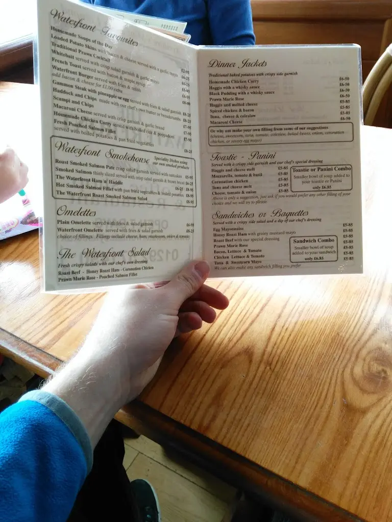 Menu_The Waterfront At Coyle Water Fishery - Restaurant and Cafe Ayrshire_Coylton_image_4