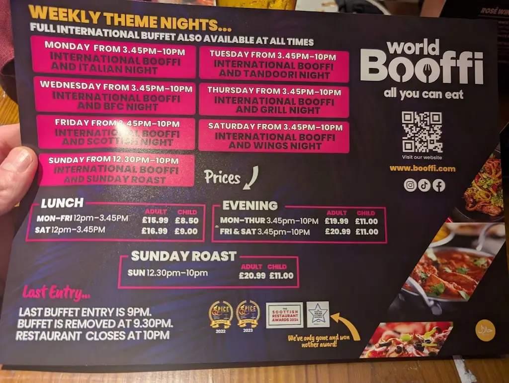 Menu_The world booffi - Dunfermline_Crossford_image_3