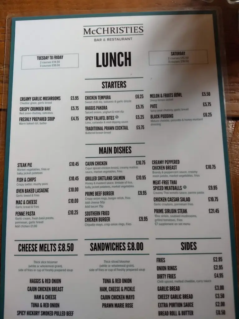 Menu_McChristies & The Portland Arms_Crosshouse_image_2